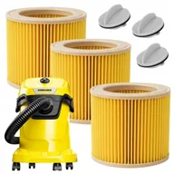 Filtry do odkurzaczy - FILTR do odkurzacza Karcher zestaw x 3 szt 6.414-552.0 WD2 WD3 SE4001 KWD3 - miniaturka - grafika 1