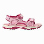 Buty dla dziewczynek - Sandały dziecięce Jack Wolfskin TARACO BEACH SANDAL K soft pink - 27 - miniaturka - grafika 1