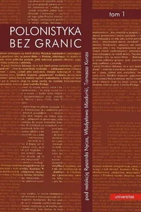 Polonistyka bez granic. Tom 1 i 2 - E-booki - nauka - miniaturka - grafika 1