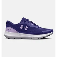 Trampki damskie - Under Armour Damskie trampki UA W Surge 3, fioletowe, 6 UK - miniaturka - grafika 1