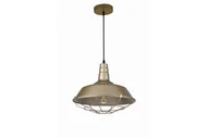 Lampy sufitowe - Lampa wisząca SOLEN2 E27 - czarny/złoty - miniaturka - grafika 1