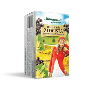 Herbata Złocista Fix, Herbapol, 20 saszetek - Herbata - miniaturka - grafika 1