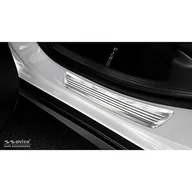 Nakładki progowe - Avisa 2/13011 INOX ochraniacze progowe odpowiednie do Mercedes GLC Coupe 2015-2019 i FL 2019-2-częściowy (drzwi tylne) - miniaturka - grafika 1