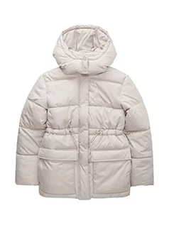 Kurtki i płaszcze dla dziewczynek - TOM TAILOR Dziewczęta Dziecięca kurtka zimowa z kapturem 1033324, 30026 - Cloud Grey, 164 - grafika 1
