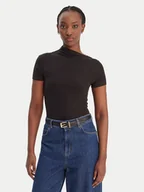 Bluzki damskie - Guess Bluzka W6RP16 KD012 Czarny Regular Fit - miniaturka - grafika 1