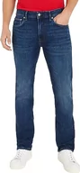 Spodenki męskie - Tommy Hilfiger Męskie spodnie jeansowe BT-Madison STR Caro Indigo-B, 42W / 34L, Caro Indigo, 42W / 34L - miniaturka - grafika 1
