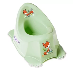Tega Baby Baby Baby, Nocnik antypoślizgowy z pozytywką, Leśna opowieść, Jasnozielony - Nocniki - miniaturka - grafika 1