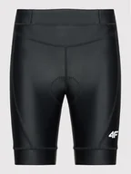 Spodnie sportowe męskie - 4F Szorty rowerowe H4L22-RSM001 Czarny Slim Fit - miniaturka - grafika 1