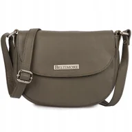 Torebki damskie - Torebka damska skórzana listonoszka mała premium slim klasyczna Beltimore - miniaturka - grafika 1