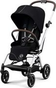 Wózki dziecięce - Cybex Eezy S Twist 2 Slv Moon Black - miniaturka - grafika 1