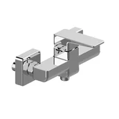 Baterie wannowe i prysznicowe - Bateria prysznicowa chrom Saxon Omnires - miniaturka - grafika 1