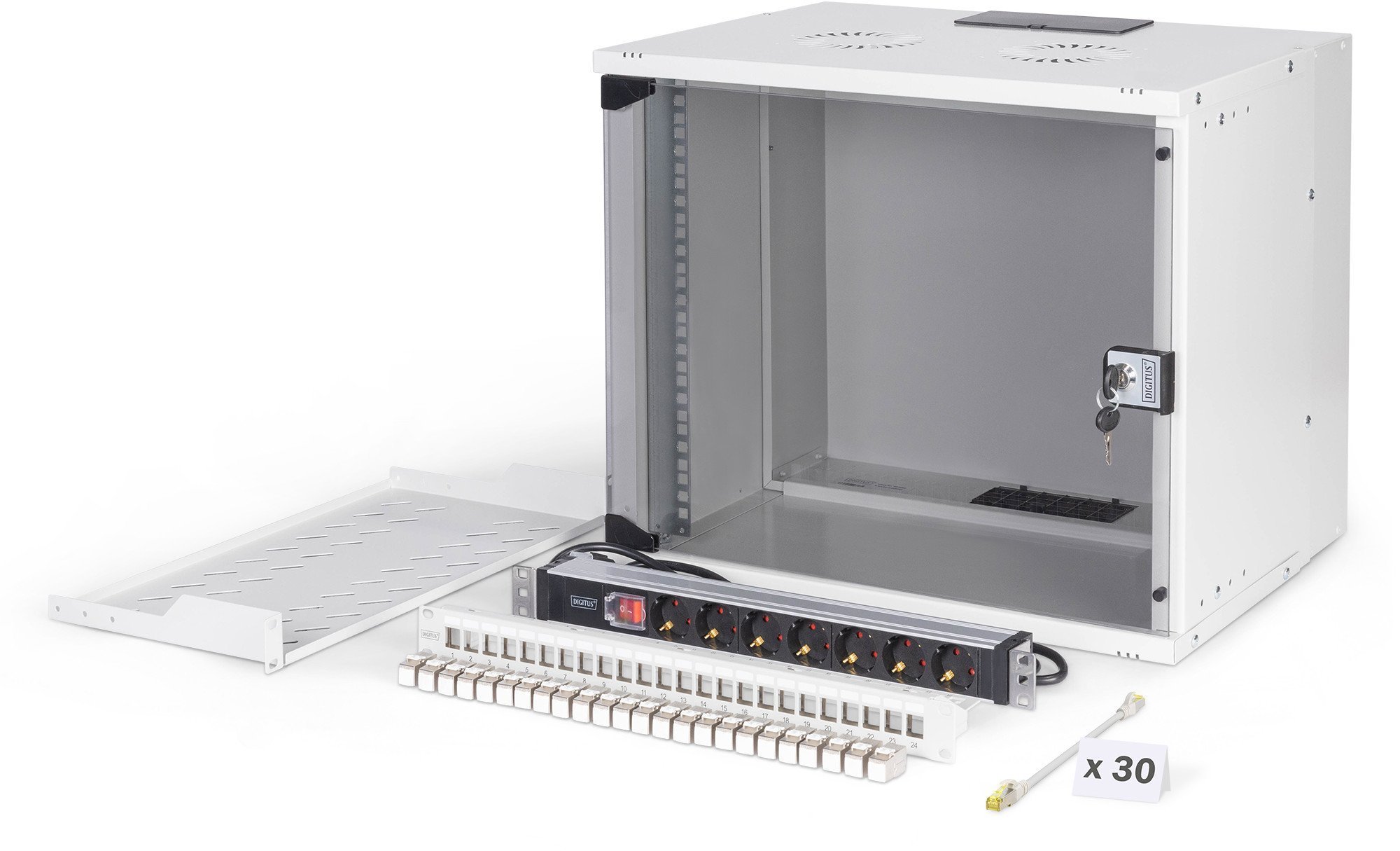 DIGITUS Netzwerk-Set 483 mm 19