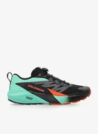 Buty zimowe męskie - Buty do biegania męskie Salomon Sense Ride 5 - black/bay/cherry - miniaturka - grafika 1