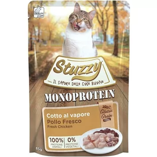 Stuzzy Agras Delic Agras Delic KOT 85g sasz MONOPROTEIN KURA - Mokra karma dla kotów - miniaturka - grafika 1
