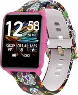 Smartwatch - Bemi KIX-M + Słuchawki BT Bemi Tutti Czarno-różowy - miniaturka - grafika 1