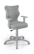 Fotele i krzesła biurowe - Entelo Good Chair Ergonomiczne krzesło Duo JS03, 6, szare CA-D-6-D-E-JS03-B - miniaturka - grafika 1