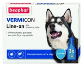 Artykuły przeciw pasożytom - Beaphar VERMICON Line-on Pies M 15-30kg pipeta 3 x 3ml) - miniaturka - grafika 1