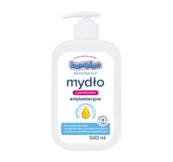Kosmetyki kąpielowe dla dzieci - Bambino Rodzina mydło do rąk antybakteryjne z pantenolem 500ml BAM-00052 - miniaturka - grafika 1