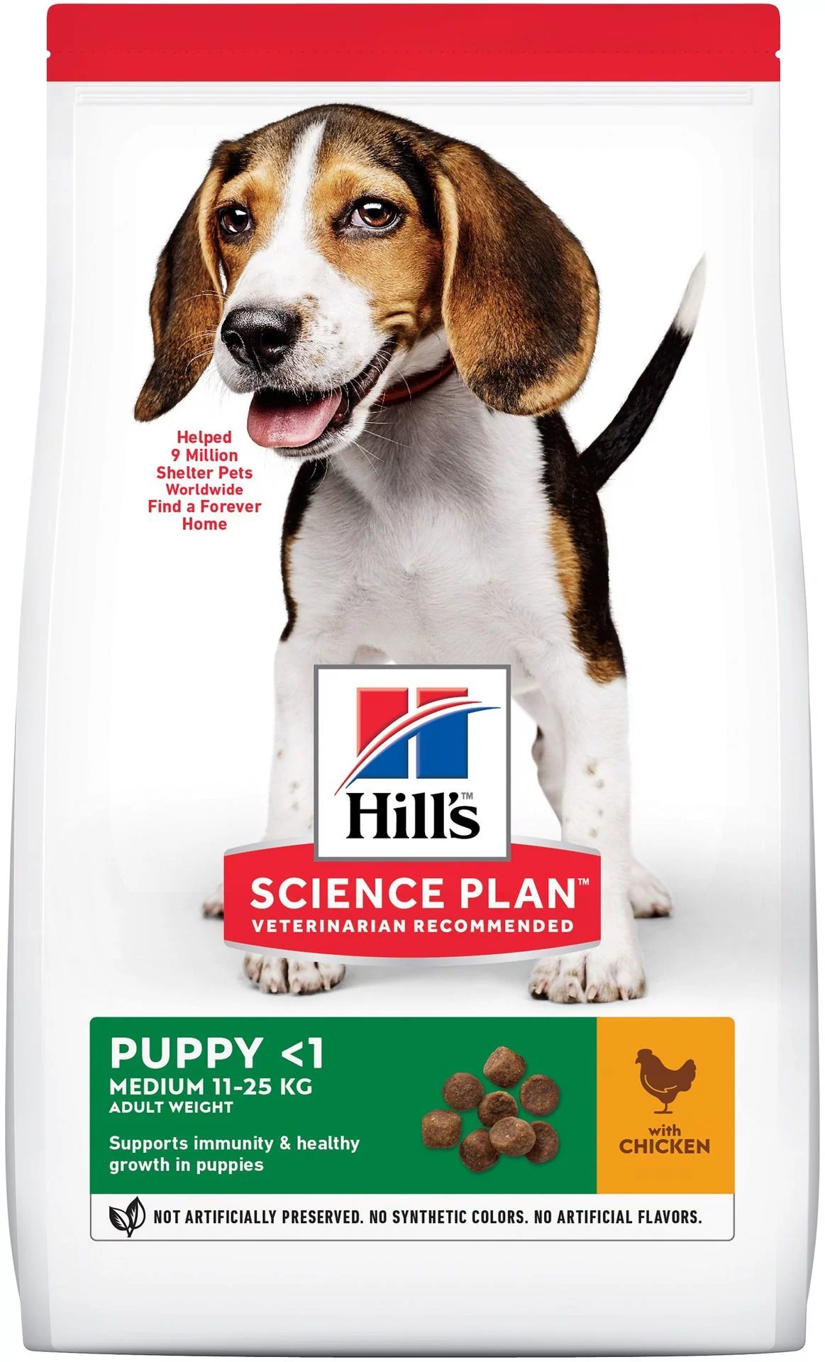 Hills Science Plan Puppy <1 Medium Lamb&Rice 18 kg