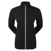 Golf - Damska kurtka golfowa Footjoy HydroKnit Jacket black - miniaturka - grafika 1