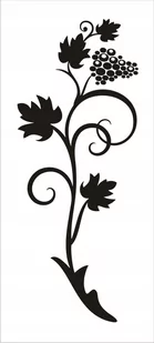 Naklejka na ścianę motyle kwiaty dekor Ornament 79, 100x40 cm - Naklejki na ścianę - miniaturka - grafika 1