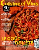 Czasopisma - Cuisine & Vins de France [FR] - miniaturka - grafika 1