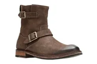 Botki męskie - Clarkdale Cash [brown nubuck] - rozmiar 48 - miniaturka - grafika 1