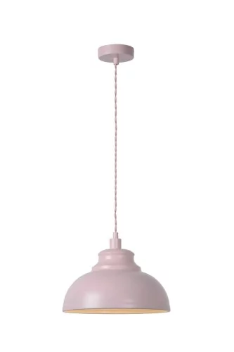 Lucide LUC ISLA Lampa wisząca E14 D29 H22cm Pink 34400/29/66