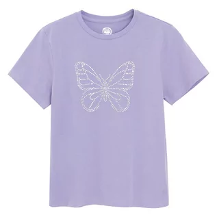 Koszulki dla dziewczynek - Cool Club, T-shirt dziewczęcy, fioletowy - grafika 1