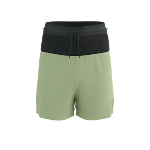 COMPRESSPORT Spodenki biegowe TRAIL RACING OVERSHORT nile - Spodnie sportowe damskie - miniaturka - grafika 1