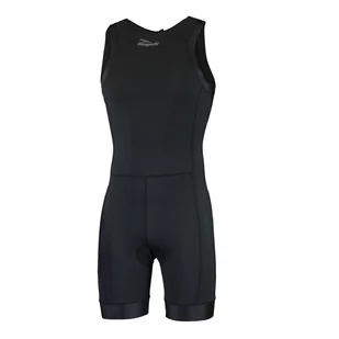 Rogelli TAUPO 030.005 męski strój triathlonowy czarny TAUPO 030.005-black TAUPO 030.005-black - Pozostała odzież dla rowerzystów - miniaturka - grafika 3