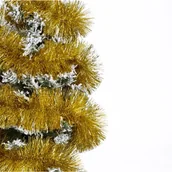 Oświetlenie świąteczne - Girlanda łańcuch na choinkę 100mm złoty 2,8m - miniaturka - grafika 1