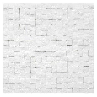 Mozaika kamienna Crystal white rock 30.5x30.5 cm