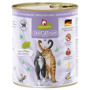 Pakiet próbny GranataPet DeliCatessen, 6 x 800 g - Pakiet próbny - Mokra karma dla kotów - miniaturka - grafika 1