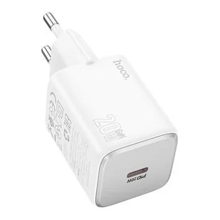 HOCO ładowarka sieciowa Typ C QC PD 20W N40 biała - Akcesoria do smartwatchy - miniaturka - grafika 1