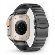 Akcesoria do smartwatchy - TYTANOWA BRANSOLETA do APPLE WATCH 4 5 6 7 8 9 SE ULTRA 42mm 44mm 45mm 49mm - miniaturka - grafika 1