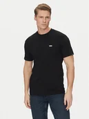 Koszulki męskie - Vans T-Shirt Left Chest Logo VN0A3CZEY281 Czarny Classic Fit - miniaturka - grafika 1