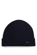 Czapki męskie - BOSS Czapka męska Navy410, rozmiar uniwersalny, Navy410, jeden rozmiar - miniaturka - grafika 1