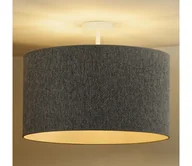 Lampy sufitowe - Duolla - Żyrandol natynkowy ROLLER ECO RECYCLING 1xE27/15W/230V śr. 45 cm szary - miniaturka - grafika 1