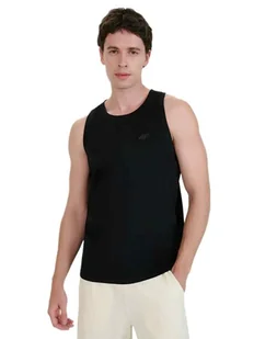 Koszulka Męska 4f Bezrękawnik Slem126 Czarny Tshirt Top Podkoszulek R. Xxl - Koszulki męskie - miniaturka - grafika 1