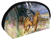 Kosmetyczki, organizery i kuferki - Kosmetyczka Józef Piłsudski na Kasztance Wojciech Kossak - miniaturka - grafika 1