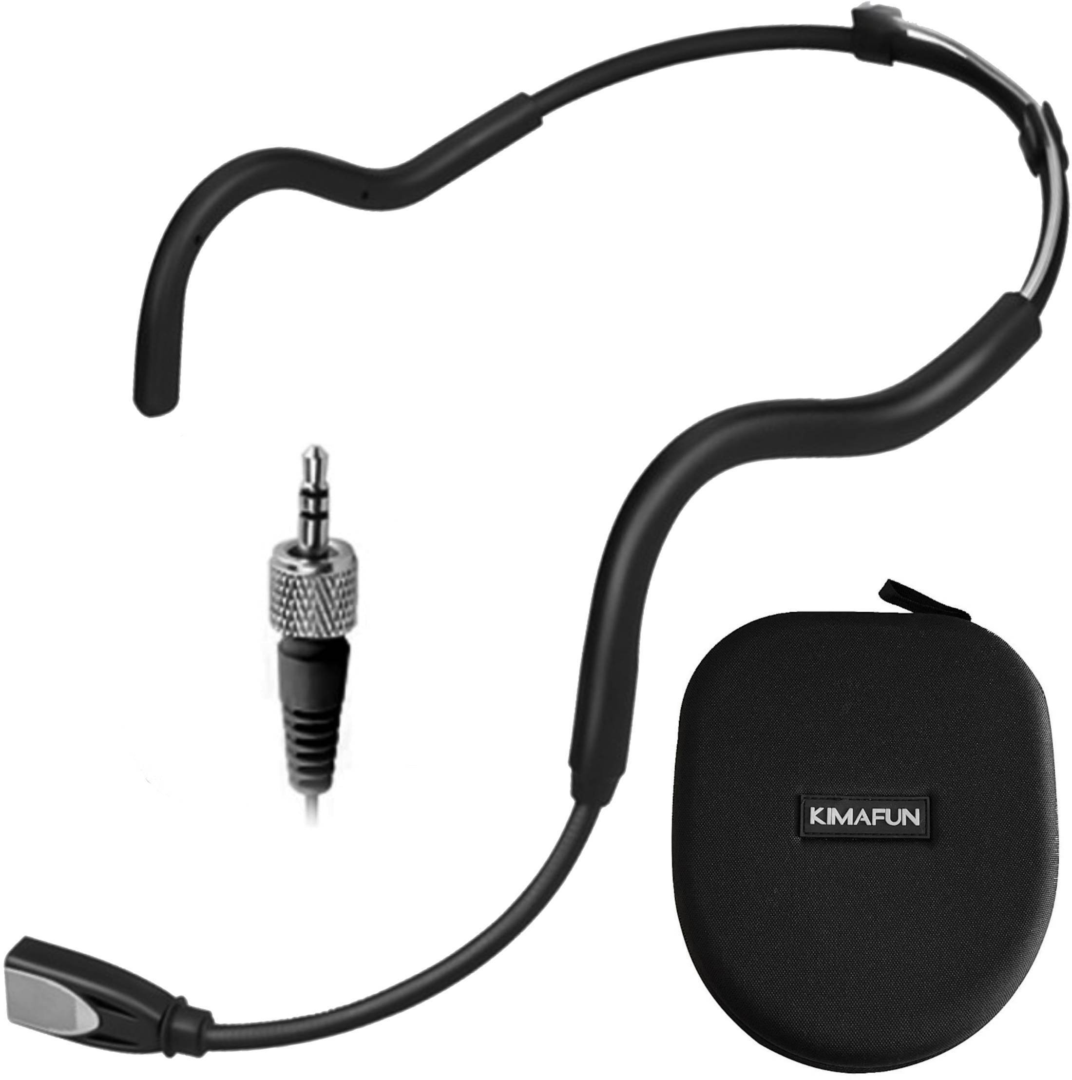 Mikrofon Relacart KIMAFUN KMWP88C2 Wodoodporny mikrofon nagłowny do aparatu mikroportu [3,5mm TRS]