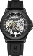 Zegarki męskie - Zegarek męski KENNETH COLE KCWGR2217401 czarny sportowy - miniaturka - grafika 1