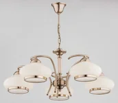 Lampy sufitowe - Alfa Lania żyrandol 5-punktowy patyna 28305 - miniaturka - grafika 1