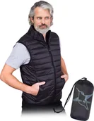 Odzież robocza - Bezrękawnik ochronny ocieplany czarny roz.XL - miniaturka - grafika 1