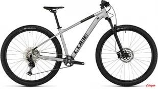 Rower Cube Attention SLX 27,5 silvergrey´n´lime 2023 - Rowery - miniaturka - grafika 1