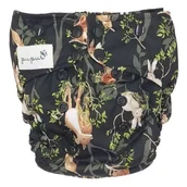 Pieluchy - Pieluszka Z Kieszonką Os Dwurzędowa, Noc W Lesie - miniaturka - grafika 1