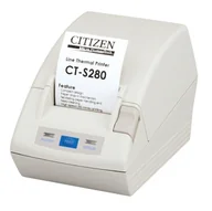 Drukarki kart i etykiet - Citizen Drukarka termiczna CT-S280 CTS280UBEWH - miniaturka - grafika 1
