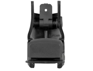 MFT - Celownik przeziernikowy Back Up Polymer Flip Up Rear Sight - Czarny - BUPSWR-BL - Amunicja i osprzęt ASG - miniaturka - grafika 7