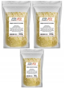 MĄKA KUKURYDZIANA 2,5kg Mąka z kukurydzy naturalna wysoka jakość Kol-Pol - Mąka - miniaturka - grafika 1